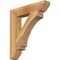 Ekena Millwork Imperial Slat Rough Sawn Bracket, Western Red Cedar, 6"W x 32"D x 36"H BKT06X32X36IMP06RWR - alternate 1